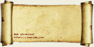 Mihajlo Čanak vizit kartica